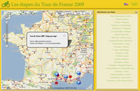 Tour de France 2008 : Étape par étape